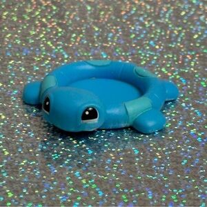Littlest Pet Shop LPS Hasbro 2007 BLUE TURTLE POOL 2.5 in. Toy Figure Accessory